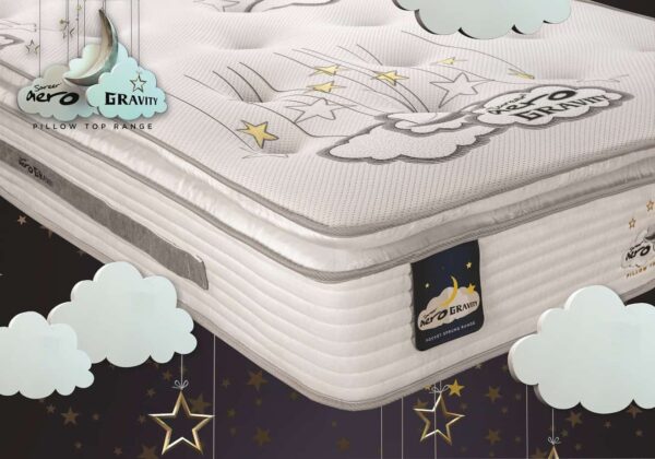 Aero Gravity Memory Coil Pillow Top Mattress - Image 4