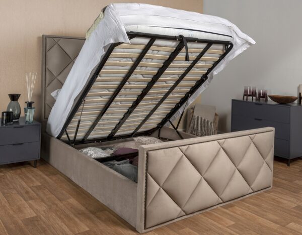 Russo Fabric Bed Frame - Image 4