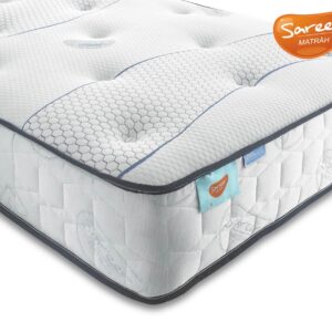Sareer Matrah Cool Blue Memory Coil Mattress In A Box
