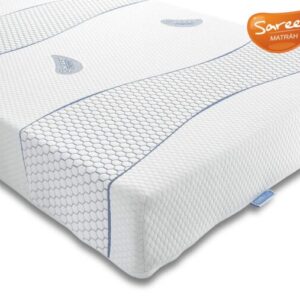 Sareer Matrah Cool Blue Memory Foam Mattress In A Box