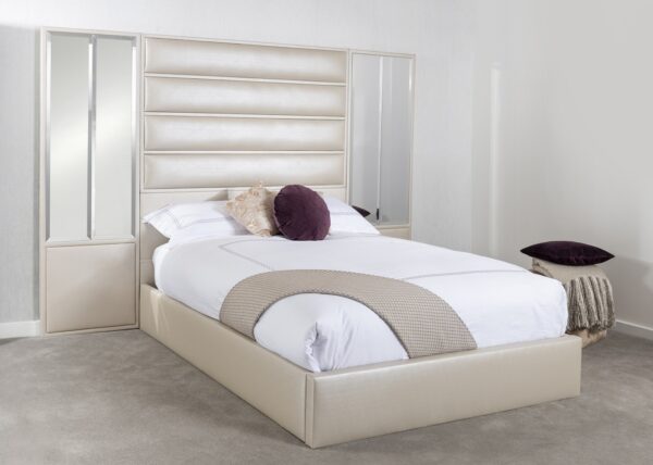 OLIVER _ SONS UPHOLSTERED MIRROR BED - Image 6