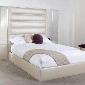 OLIVER _ SONS UPHOLSTERED MIRROR BED