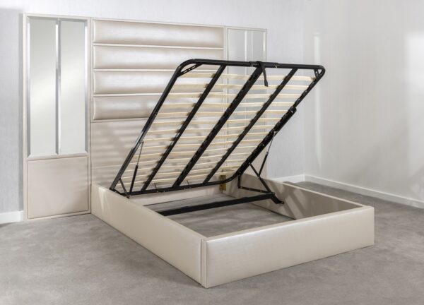 OLIVER _ SONS UPHOLSTERED MIRROR BED - Image 7